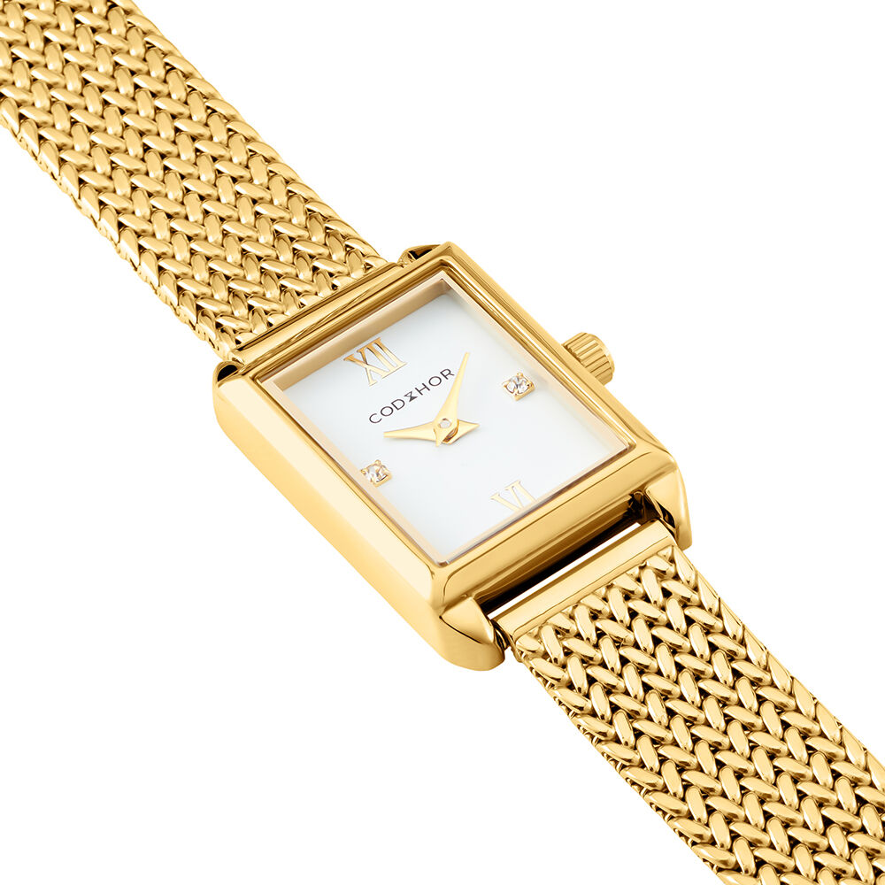 Montre Codhor Suzy Blanc - Montres classiques Femme | Marc Orian