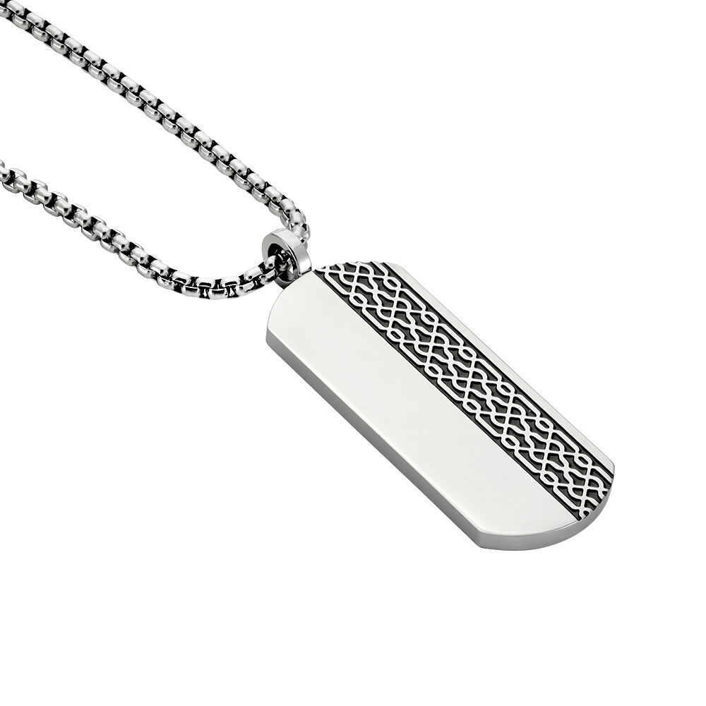 Collier Jelka Acier Blanc - Colliers Homme | Marc Orian