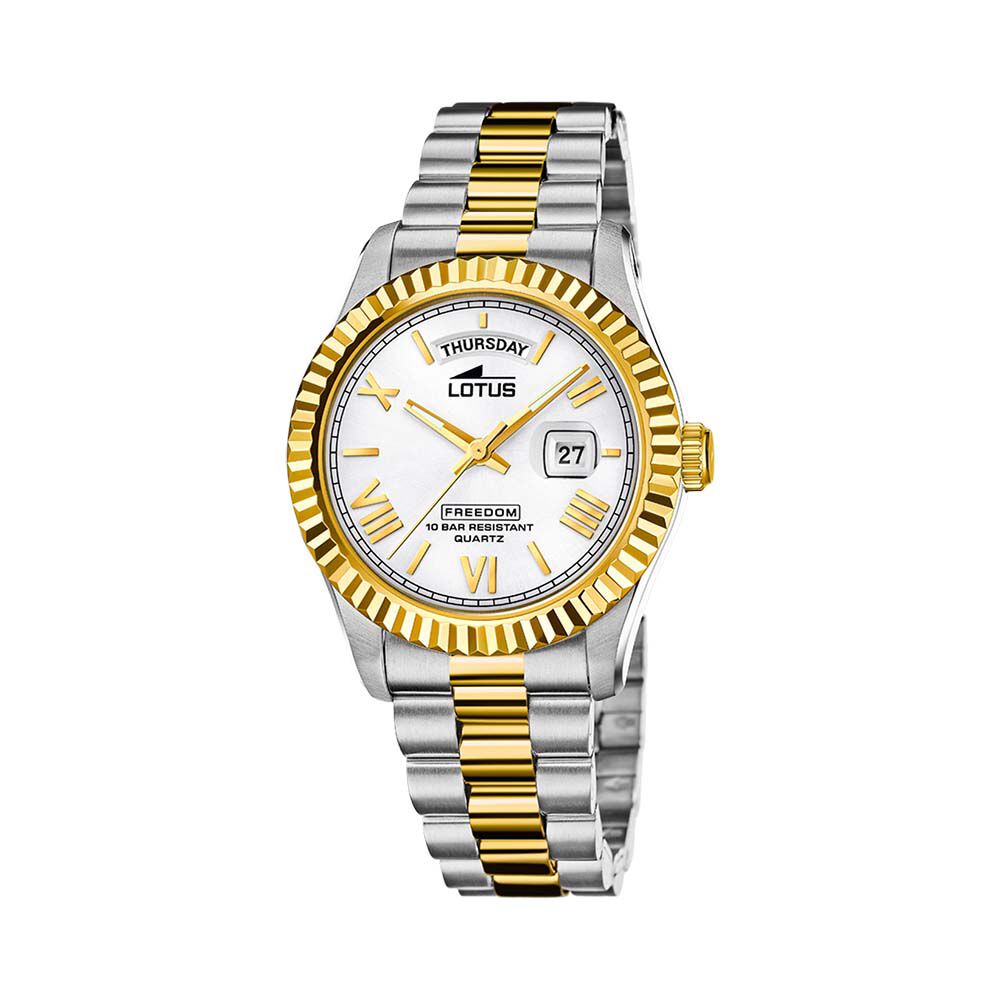 Montre Lotus Freedom Collection Blanc - Montres classiques Homme | Marc Orian