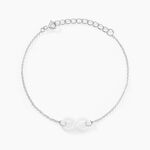 Bracelet Alicia Argent Blanc C&eacute;ramique - Bracelets fantaisie Femme | Marc Orian