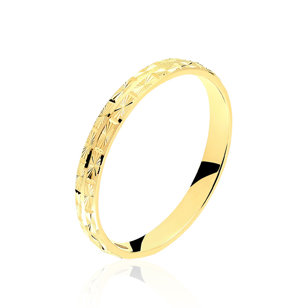 Alliance Henriette Or Jaune - Alliances personnalis&eacute;es Femme | Marc Orian