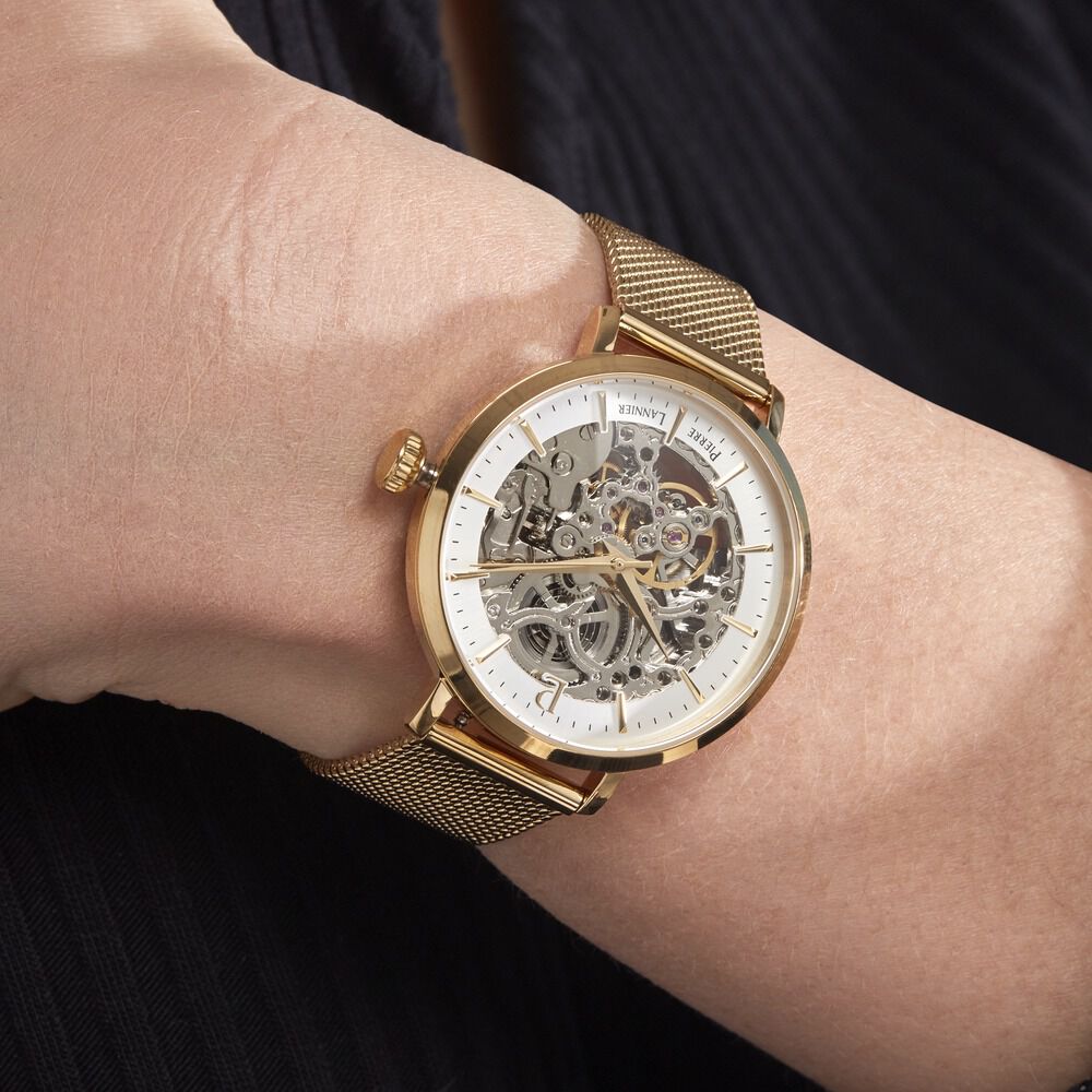 Montre Pierre Lannier Automatique 37 Argent - Montres automatiques Femme | Marc Orian