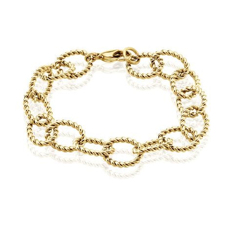Bracelet Acier Dore Alparslan - Bracelets cha&icirc;nes Femme | Marc Orian
