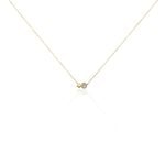 Collier Or Jaune Abijah Diamants - Colliers avec pierres Femme | Marc Orian