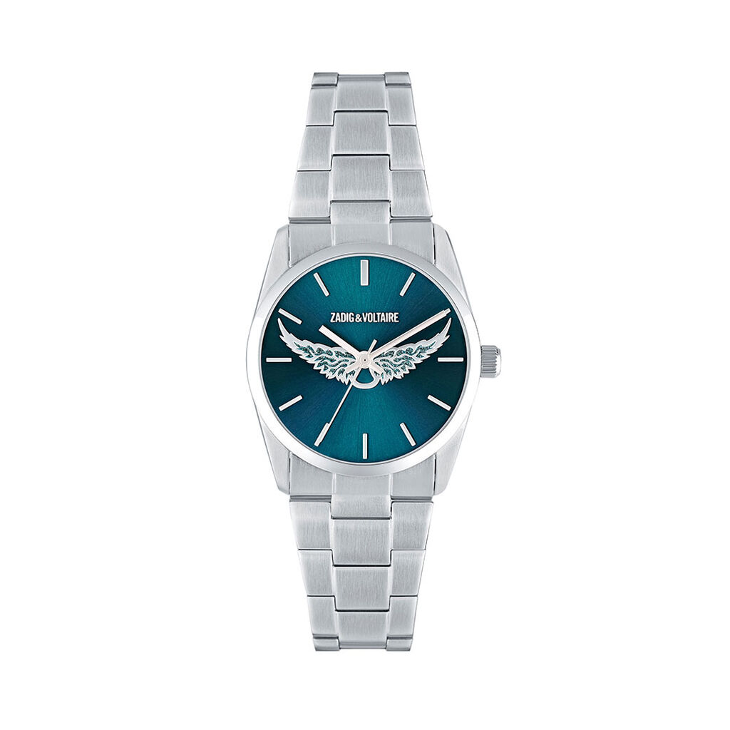 Montre Zadig Et Voltaire Zadig 36 Bleu - Montres &eacute;tanches Femme | Marc Orian