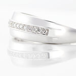 Bague Vianca Or Blanc Diamant - Bagues pierres pr&eacute;cieuses Femme | Marc Orian