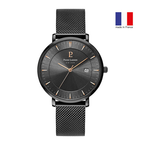 Montre Pierre Lannier Inti Noir - Montres classiques Homme | Marc Orian