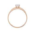 Bague Harem Or Rose Oxyde - Solitaires Femme | Marc Orian