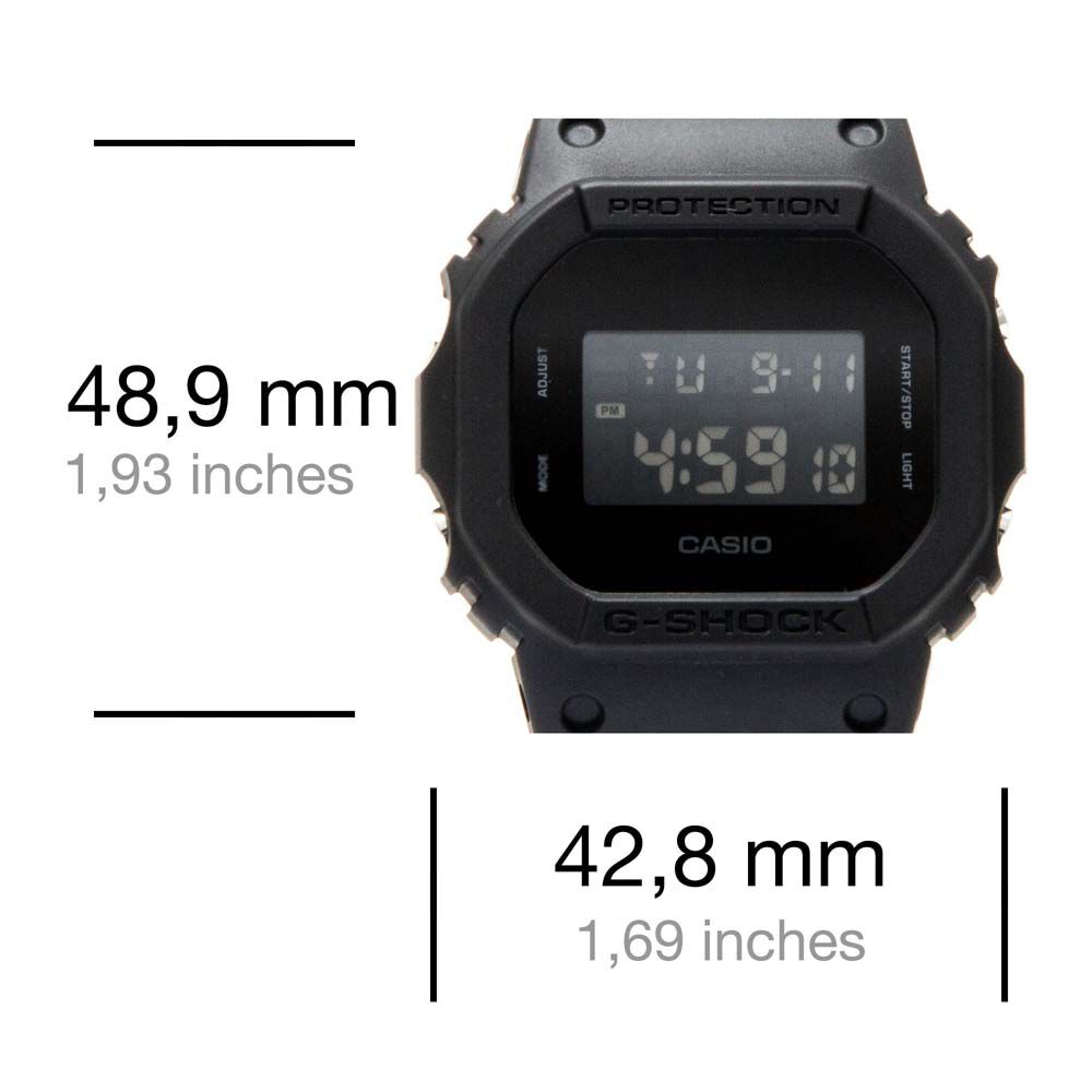 Montre Casio G-shock Black & White Noir - Montres étanches Homme | Marc Orian
