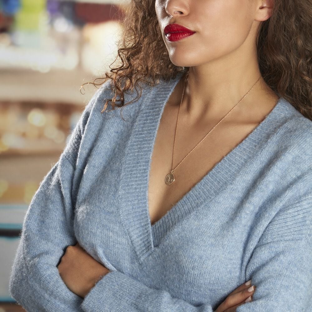 Collier Iago Plaqué Or Oxydes De Zirconium - Colliers avec pierres Femme | Marc Orian