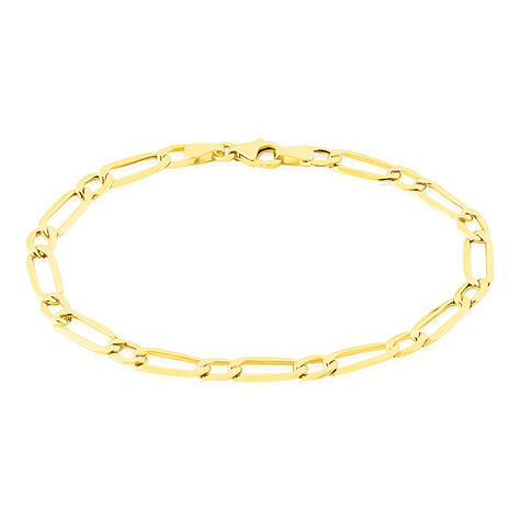 Bracelet Ophelio Maille Alternee 1/1 Or Jaune - Bracelets mailles Femme | Marc Orian