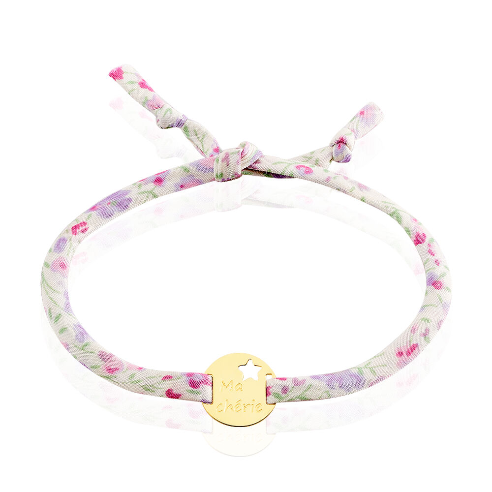Bracelet Omelia Message Or Jaune - Bracelets cordons Enfant | Marc Orian