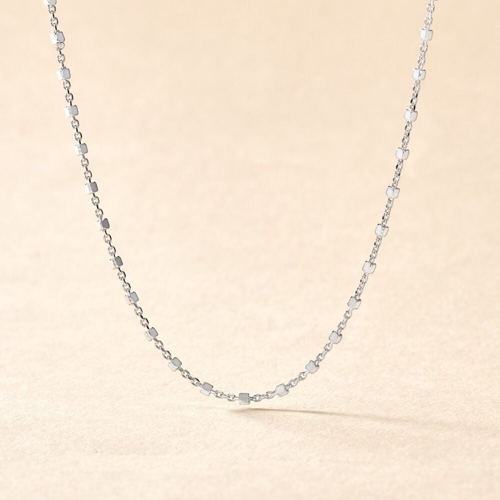 Collier Danael Argent Blanc - Colliers fantaisie Femme | Marc Orian