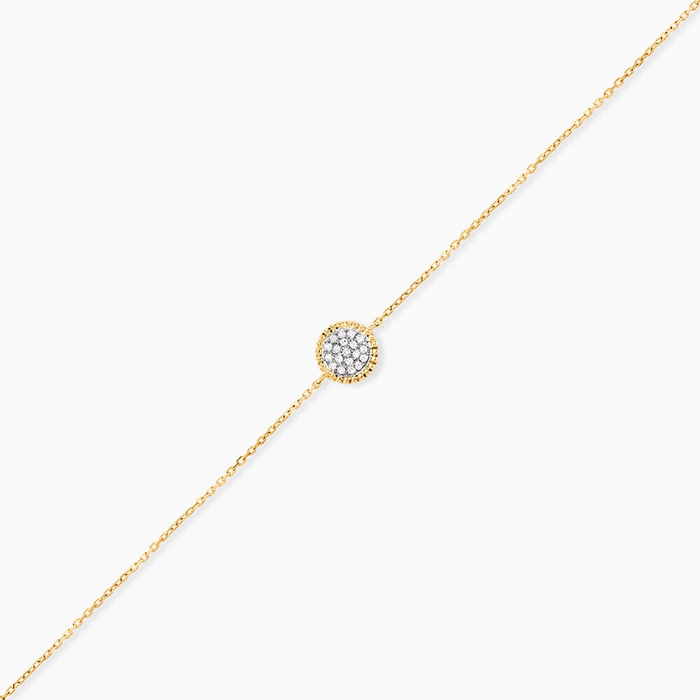 Bracelet Vaina Or Jaune Diamant - Bracelets cha&icirc;nes Femme | Marc Orian