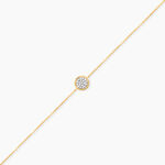 Bracelet Vaina Or Jaune Diamant - Bracelets cha&icirc;nes Femme | Marc Orian