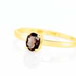 Bague Lily Or Jaune Quartz - Bagues avec pierre Femme | Marc Orian