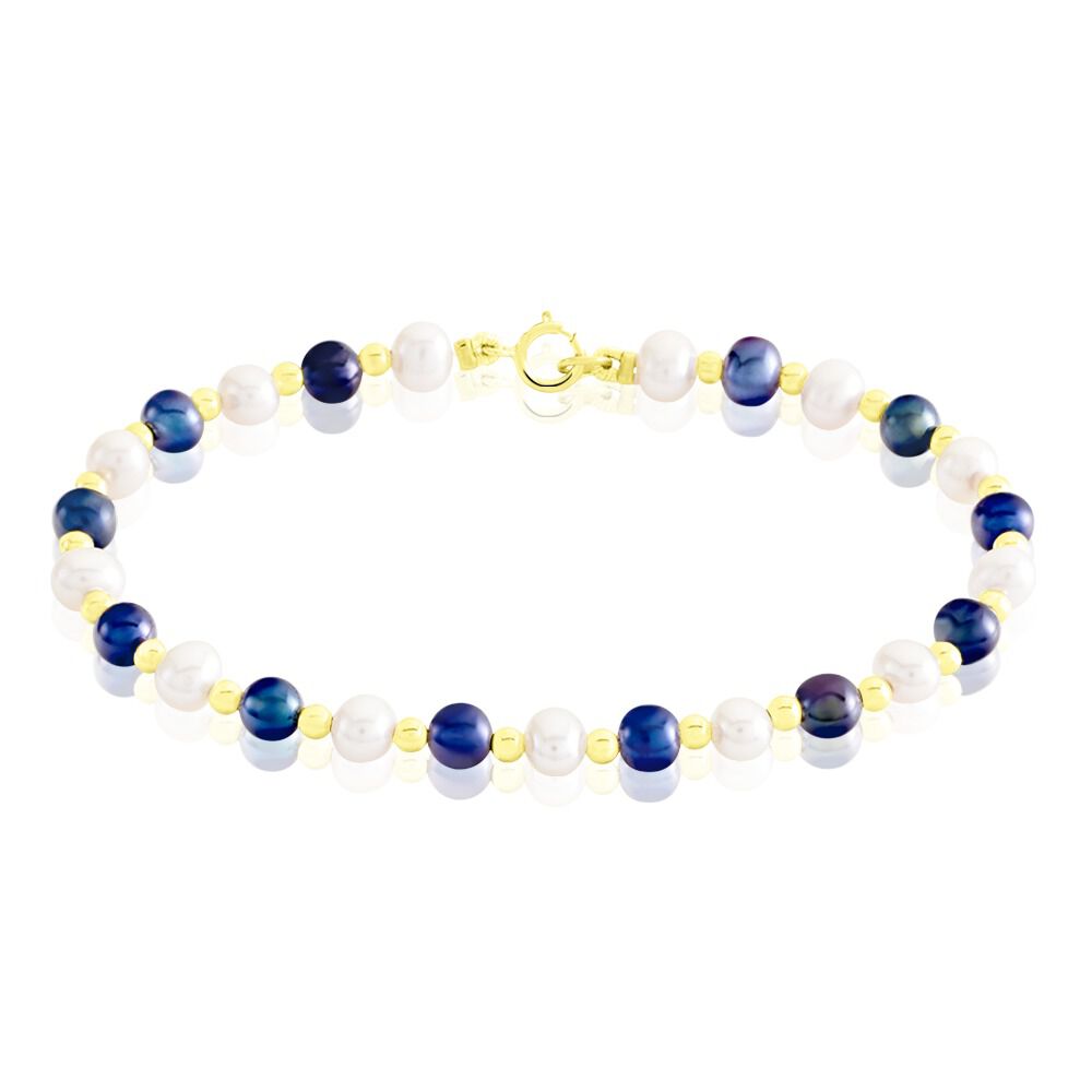 Bracelet Merisa Or Jaune Perle De Culture - Bracelets cha&icirc;nes Femme | Marc Orian