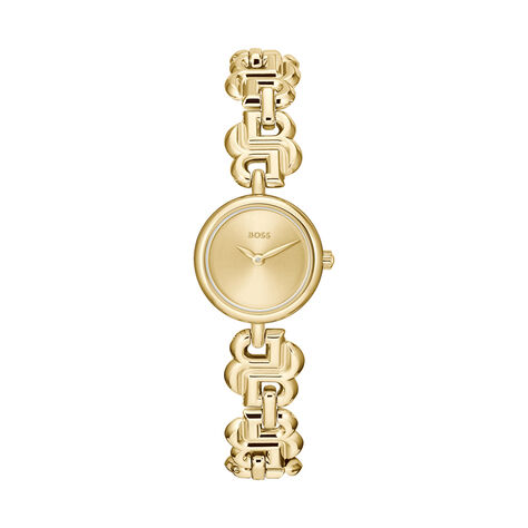 Montre Boss Double B Dressy Champagne - Montres étanches Femme | Marc Orian