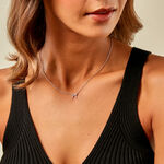 Collier Haria Argent Blanc - Colliers fantaisie Femme | Marc Orian