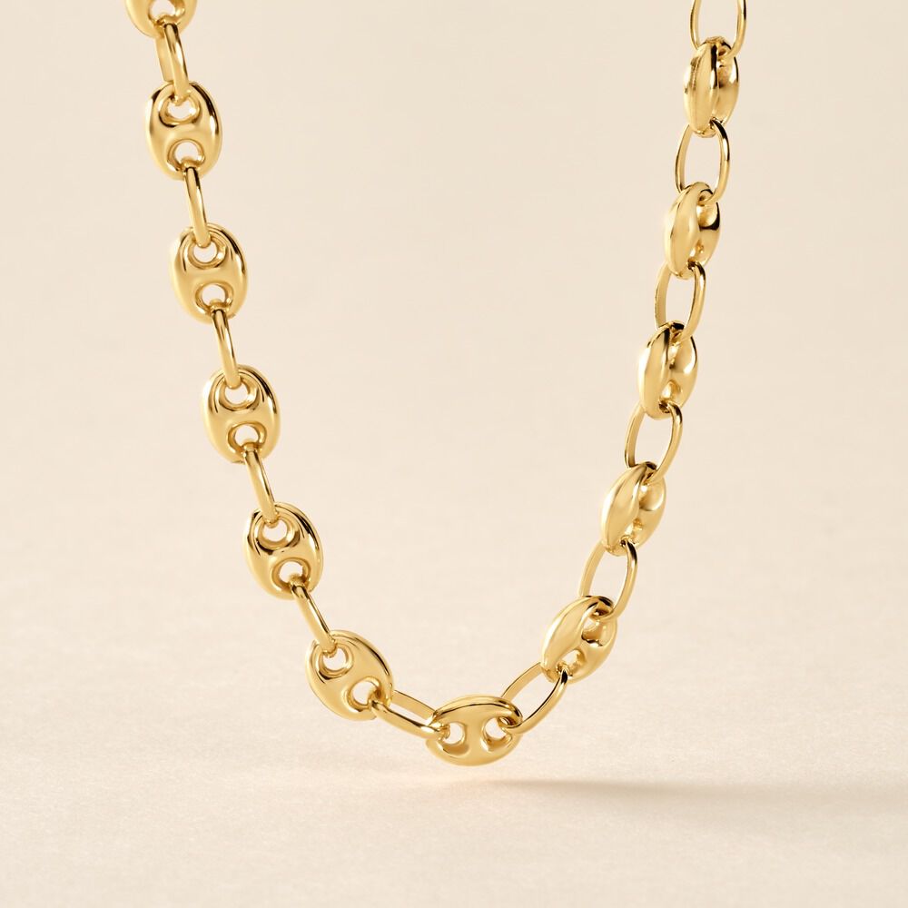 Collier Dami Maille Grain De Caf&eacute; - Colliers ete Homme | Marc Orian