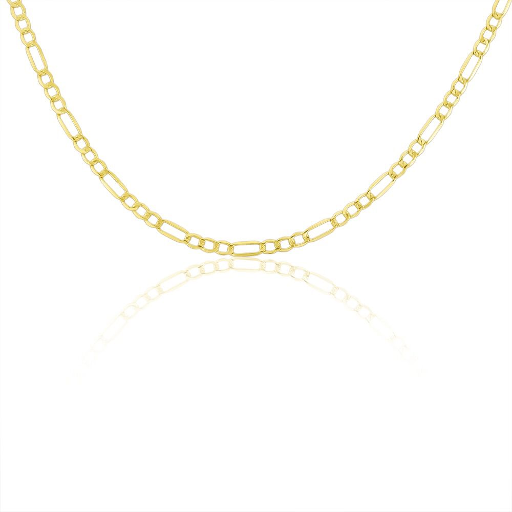 Collier Or Jaune Maille Alternée 1/3 - Chaines Femme | Marc Orian