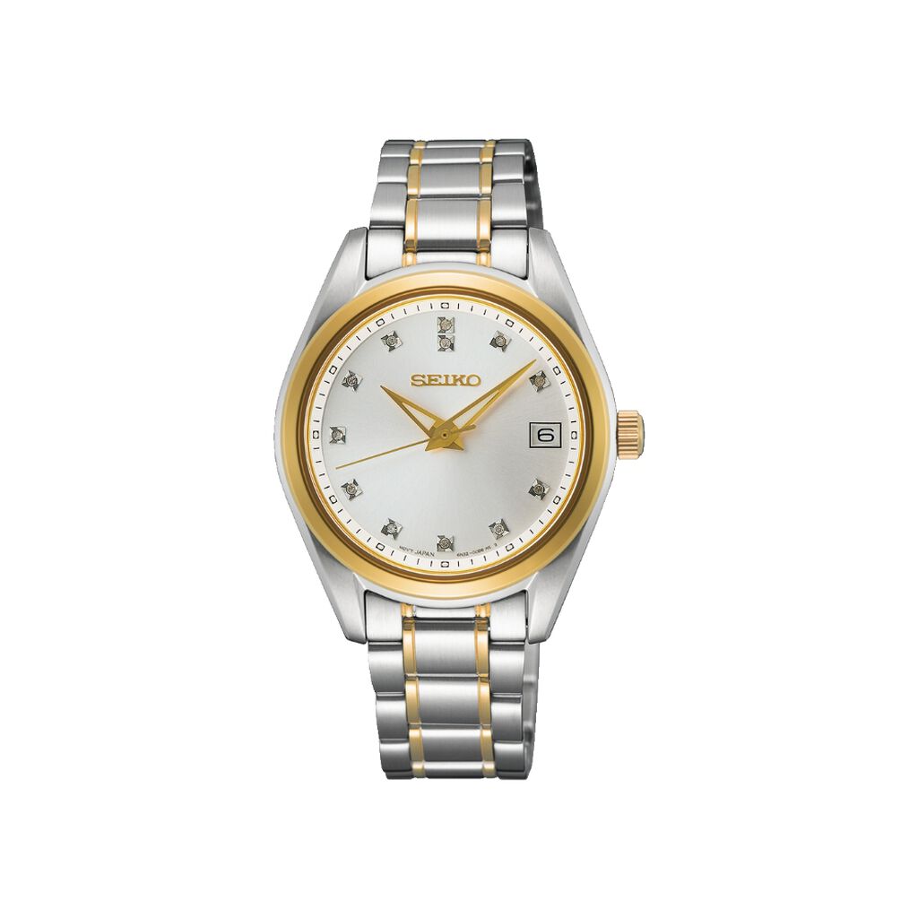 Montre Seiko Classique Blanc - Montres &eacute;tanches Femme | Marc Orian