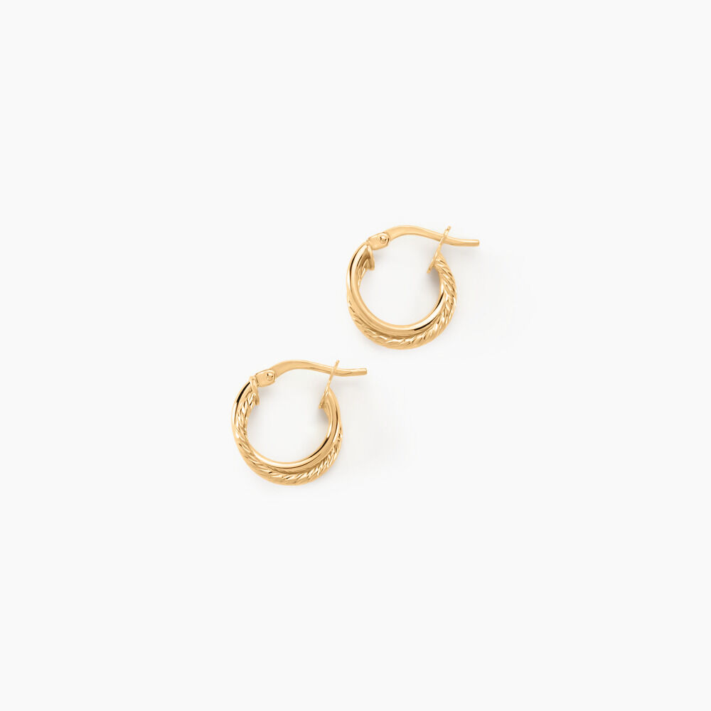 Créoles Maelia Or Jaune - Créoles Femme | Marc Orian