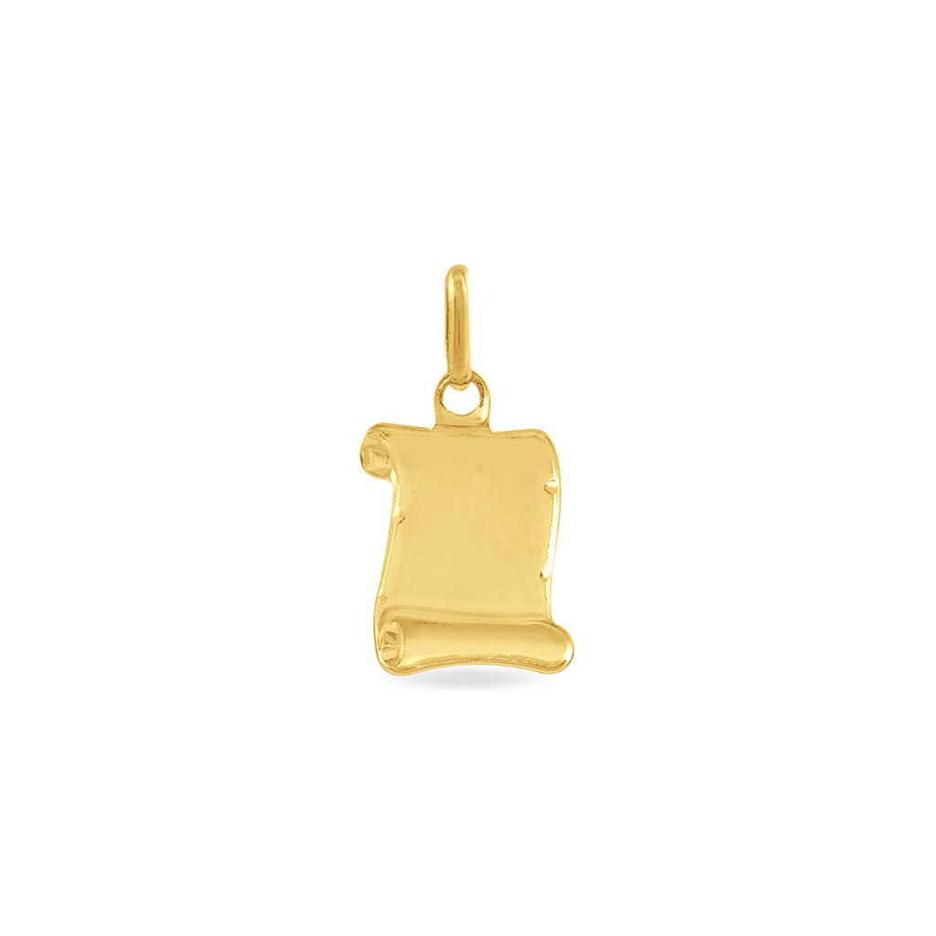 Pendentif Ange Parchemin Or Jaune - Pendentifs Famille | Marc Orian