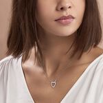 Collier Elanda Argent Blanc Oxyde De Zirconium - Colliers avec pierres Femme | Marc Orian