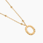 Collier Plaqu&eacute; Or Jaune Lettra - Colliers ete Femme | Marc Orian