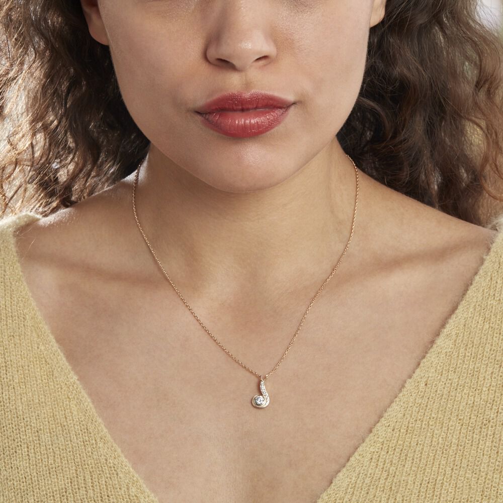 Collier Kampala Plaqué Or Oxydes De Zirconium - Colliers avec pierres Femme | Marc Orian