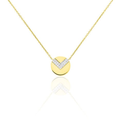 Collier Ruby Or Jaune Diamant - Colliers avec pierres Femme | Marc Orian