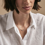 Collier Elga Argent Blanc Oxyde De Zirconium - Colliers avec pierres Femme | Marc Orian