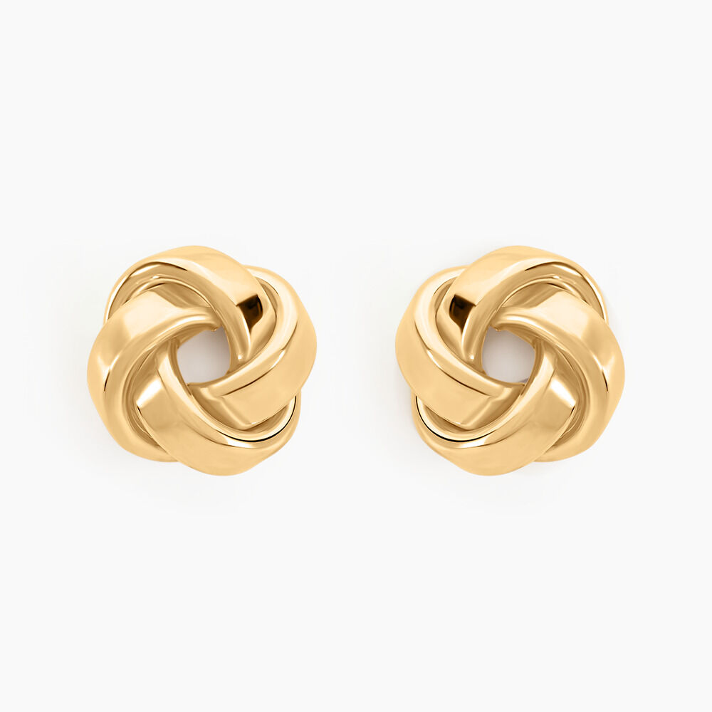 Boucles D'oreilles Puces Or Jaune Gauderique - Puces Femme | Marc Orian