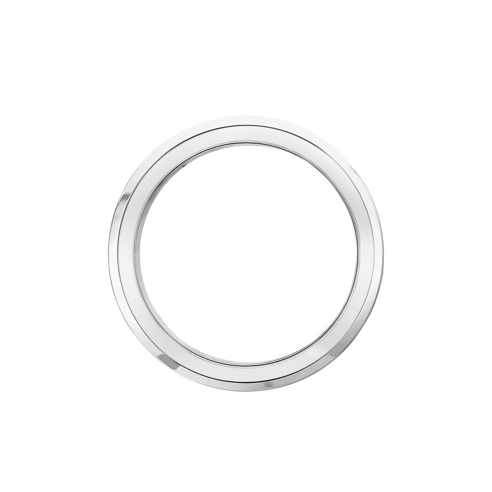 Bague Men's Steel Acier Blanc - Bagues grosses Homme | Marc Orian