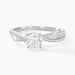 Bague Solitaire Maellyne Argent Blanc Oxyde De Zirconium - Solitaires Femme | Marc Orian