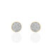 Boucles D'oreilles Puces Eryne Or Jaune - Puces Femme | Marc Orian