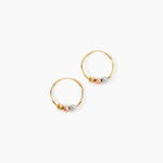 Cr&eacute;oles Eudocia Or Tricolore - Cr&eacute;oles Femme | Marc Orian