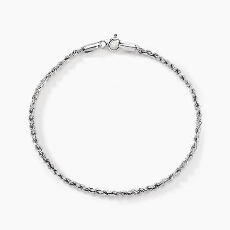 Bracelet Maille Jerry Or Blanc - Bracelets mailles Femme | Marc Orian