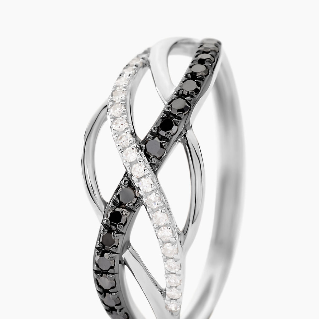 Bague Amara Or Blanc Diamant - Bagues Femme | Marc Orian