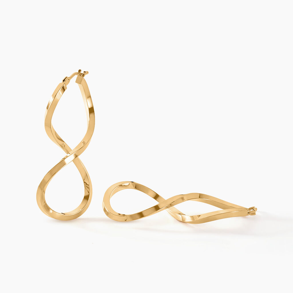 Créoles Helmine Or Jaune - Créoles Femme | Marc Orian