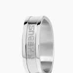 Bague Phebus Him Classique Acier Blanc - Bijoux fantaisie Homme | Marc Orian