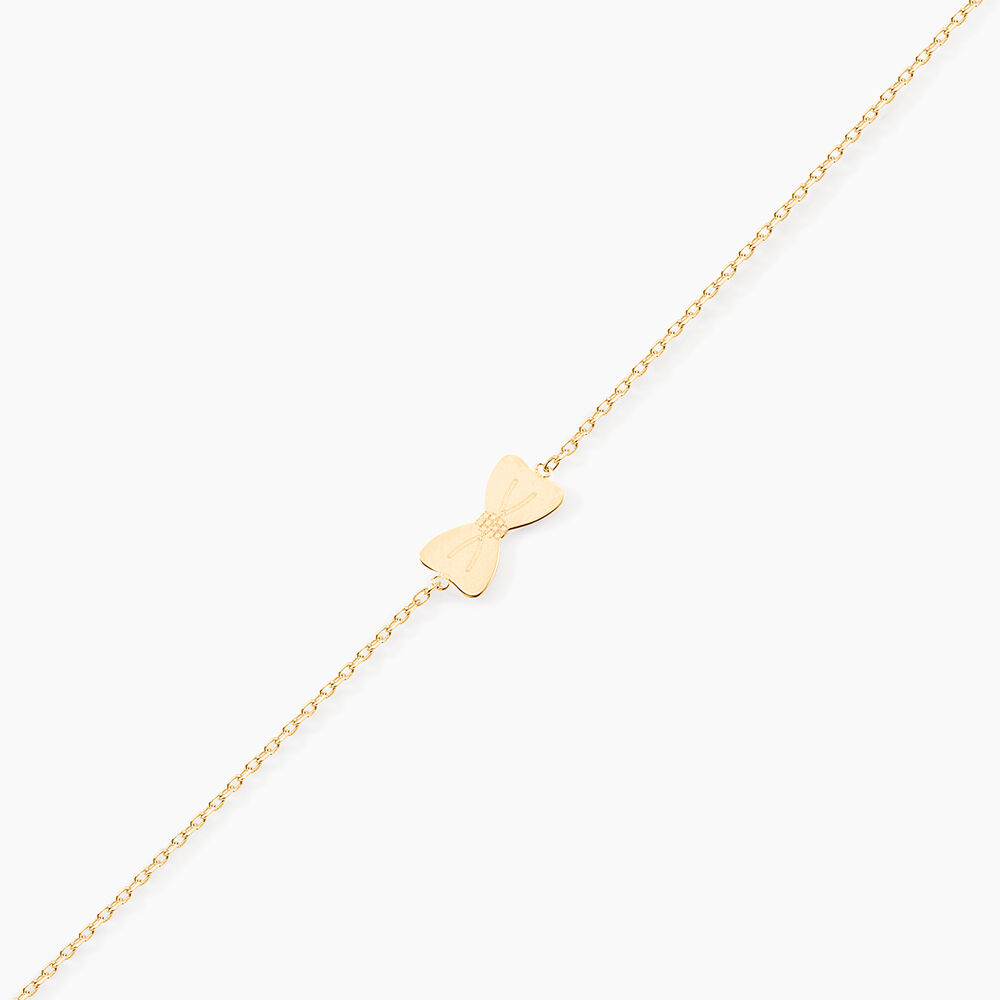 Bracelet Evonne Noeud Or Jaune - Bracelets cha&icirc;nes Enfant | Marc Orian