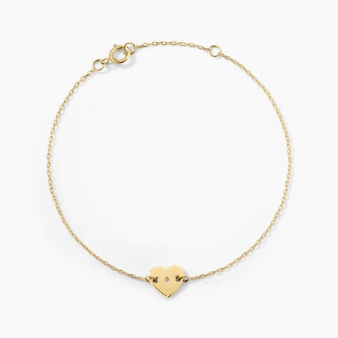 Bracelet Brahma Or Jaune Diamant - Bracelets cha&icirc;nes Femme | Marc Orian