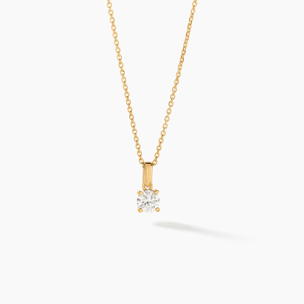 Pendentif Aphrodite Or Jaune Diamant - Pendentifs Femme | Marc Orian