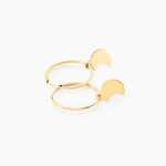 Cr&eacute;oles Belita Or Jaune - Boucles d'oreilles pampille Femme | Marc Orian