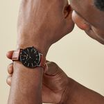 Montre Pierre Lannier Collection Cityline Noir - Montres &eacute;tanches Homme | Marc Orian