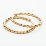 Cr&eacute;oles Karolina Rondes Plaqu&eacute; Or Jaune Oxyde De Zirconium - Cr&eacute;oles Femme | Marc Orian