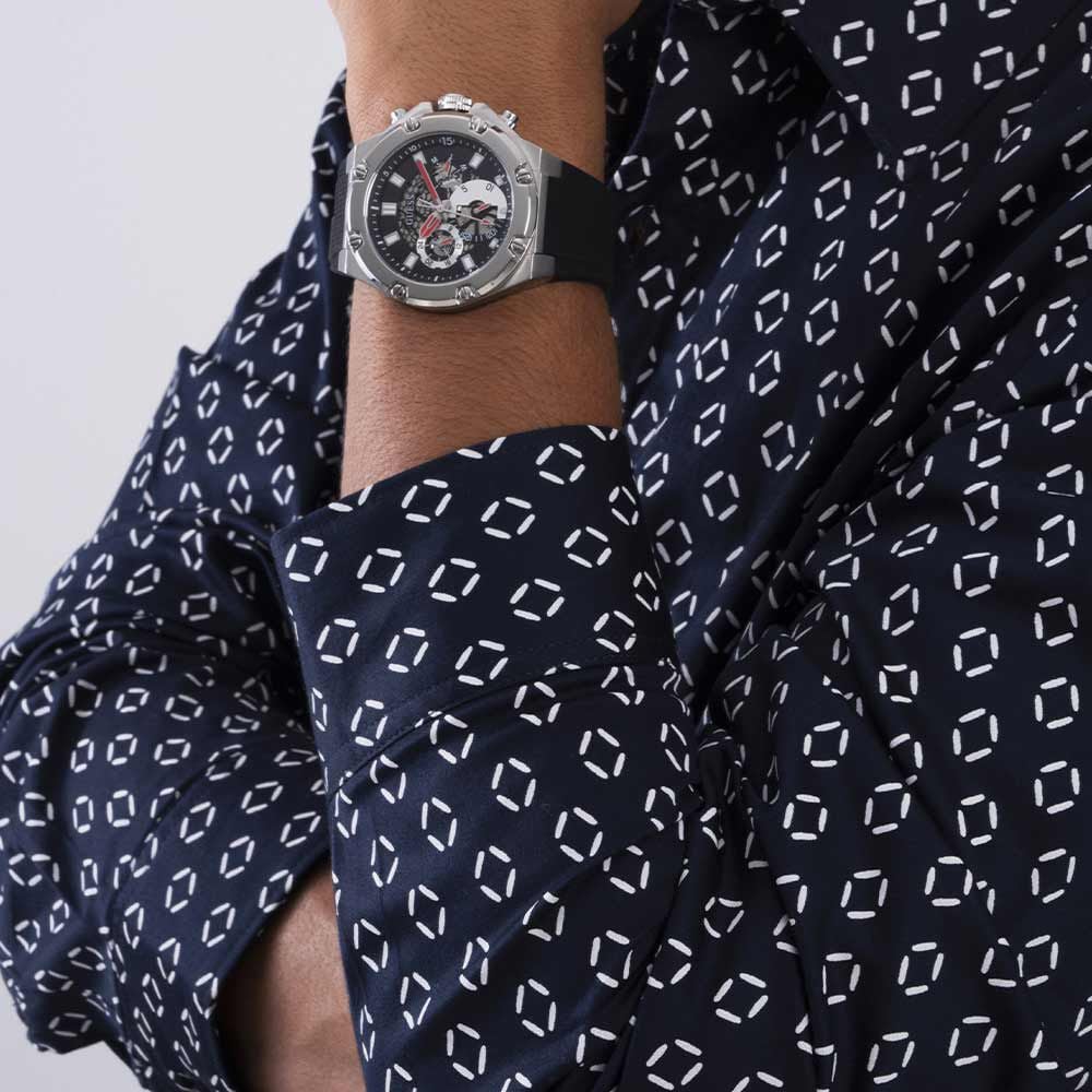 Montre Guess Third Gear Noir - Montres étanches Homme | Marc Orian