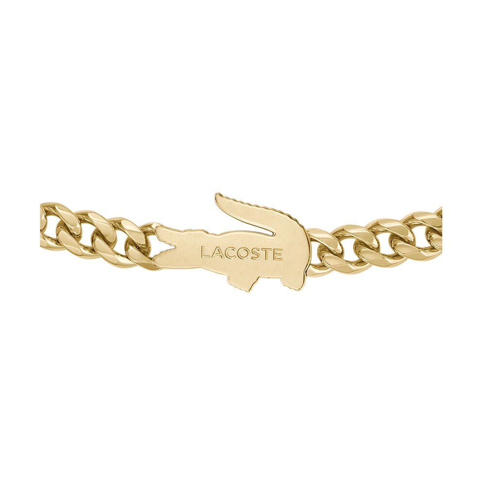 Bracelet Lacoste Arthor Acier Jaune - Bijoux Homme | Marc Orian